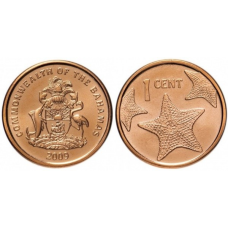 Bahamas Багами Балгамі Острови 1 Cent 2009-2015 UNC