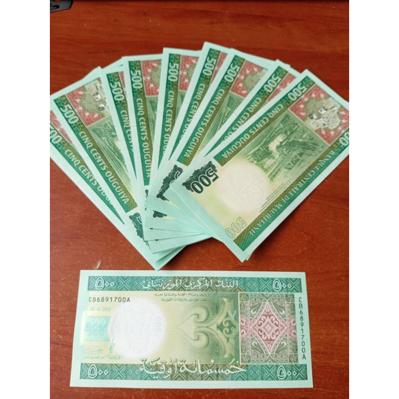 Mauritania Мавритні 500 Ouguiya 2013 UNC Mauritania Мавритні 500 Ouguiya 2013 UNC