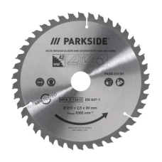Полотно для дискової пили Parkside PKSB 210 B1 з 42 зубцями (210х2,5х30 мм) Німеччина