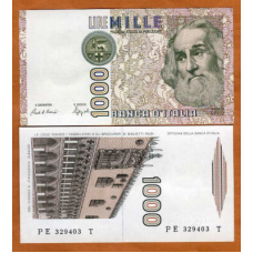Італія / Италия / Italy 1000 Lire 1982 Pick 109b UNC