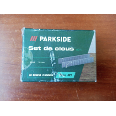 Набор гвоздей тип 47  10мм. 3800 шт Parkside  Германия