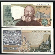 Італія / Италия / Italy 2000 Lire 1973 Pick 103а UNC