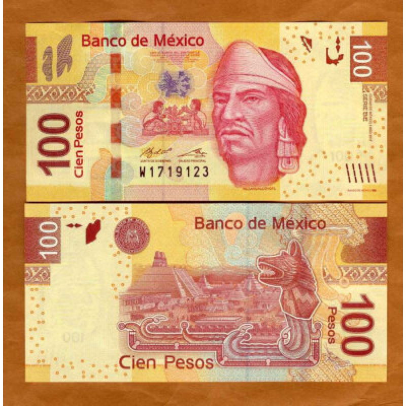 Мексика/Mexico 100 Pesos 2017 Pick 124be UNC Мексика/Mexico 100 Pesos 2017 Pick 124be UNC