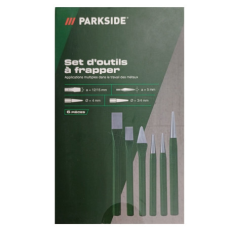 Набір ударних інструментів Parkside Set D“outils à Frapper 6 шт