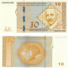 Боснія та Герцоговина / Босния и Герцоговина / Bosnia and Herzegovina 10 Maraka 2019 Pick 81с UNC