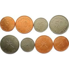 Оман 5•10•25•50 байз 2020 г. UNC