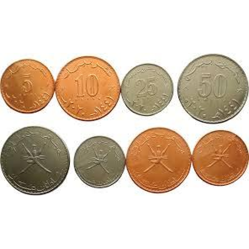Оман 5•10•25•50 байз 2020 г. UNC Оман 5•10•25•50 байз 2020 г. UNC