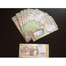 Венесуела Venezuela 2000 Bolivares 2016 UNC