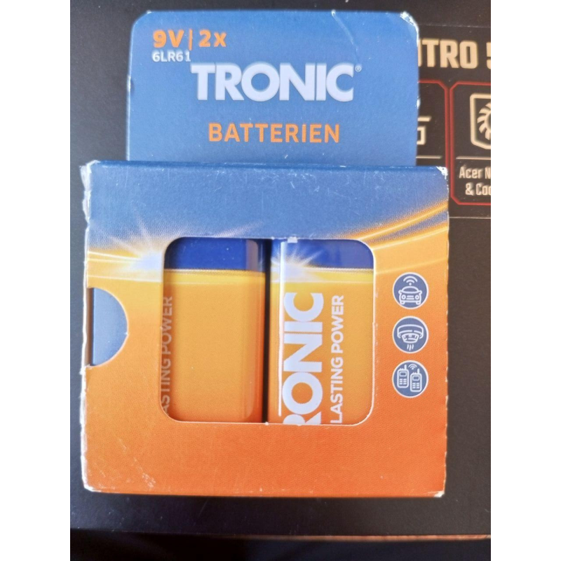 Батарейка mss 6lr61 bl-1 крона TRONIC 2 шт. Германия Батарейка mss 6lr61 bl-1 крона TRONIC 2 шт. Германия