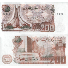 Алжир / Algeria 200 dinars 1983 Pick 135 UNC