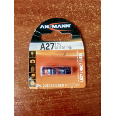 Батарейка Ansmann A27 (12V) 1шт Германия