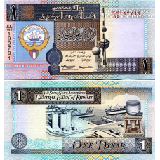Кувейт / Kuwait 1 dinar 1994 Pick 25 UNC