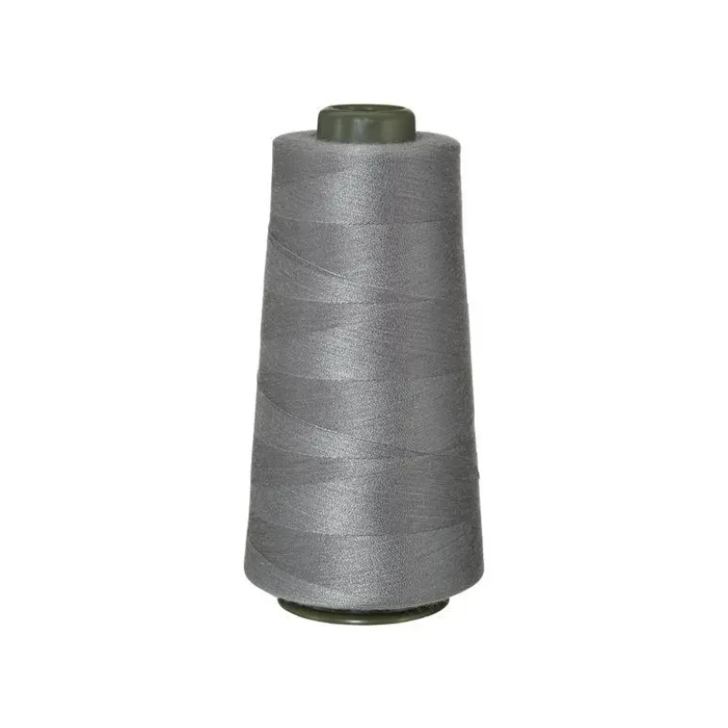 Нитка швейна сіра № 40/2, 2500 м, Сrelando, оверлочна нитка сірий