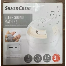 Нічник білий шум SilverCrest Sleep Sound Machine 5 звуковых режимов + слот для Micro SD