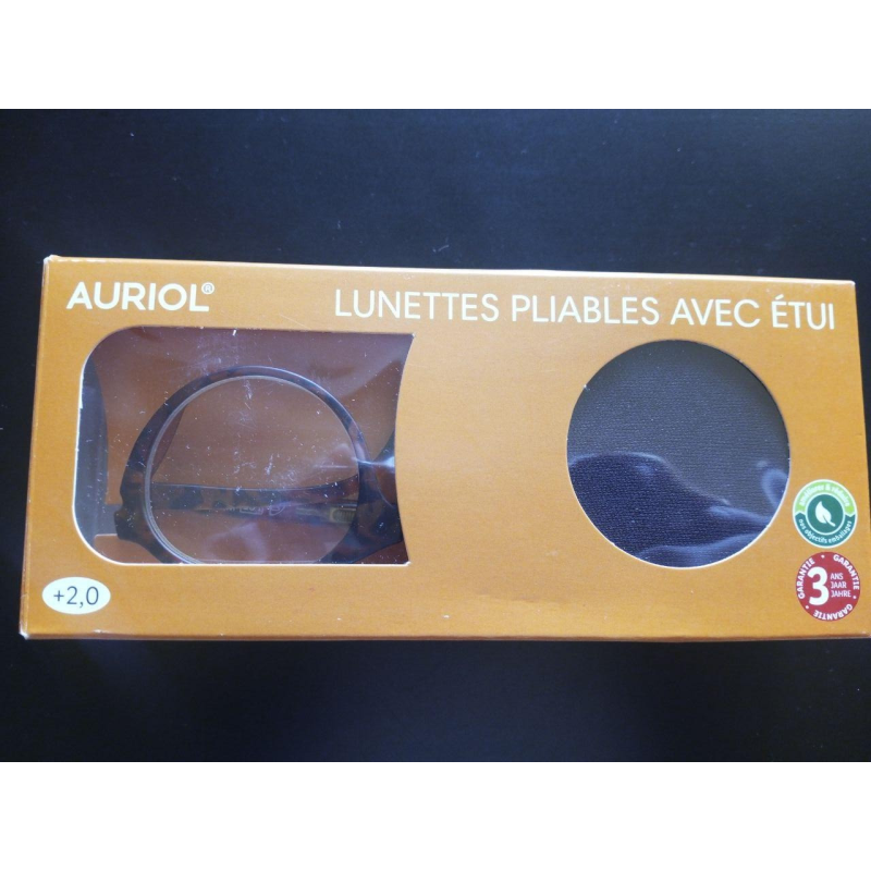 Очки AURIOL для чтения +2,0 с футляром Очки AURIOL для чтения +2,0 с футляром
