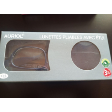 Окуляри AURIOL для читання +1,5 з футляром
