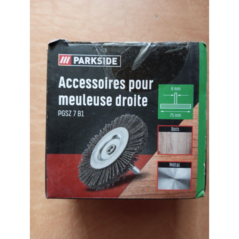 Нейлонова дискова щітка PGSZ 7 B1 сірий Parkside Нейлонова дискова щітка PGSZ 7 B1 сірий Parkside