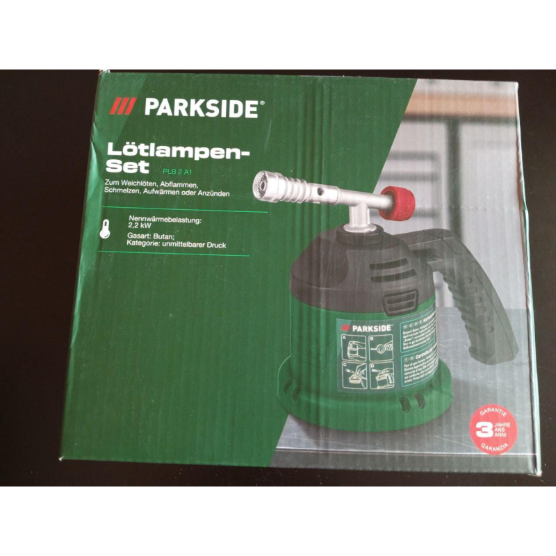 Паяльна лампа патронна Parkside PLB 2 A1 Паяльна лампа патронна Parkside PLB 2 A1