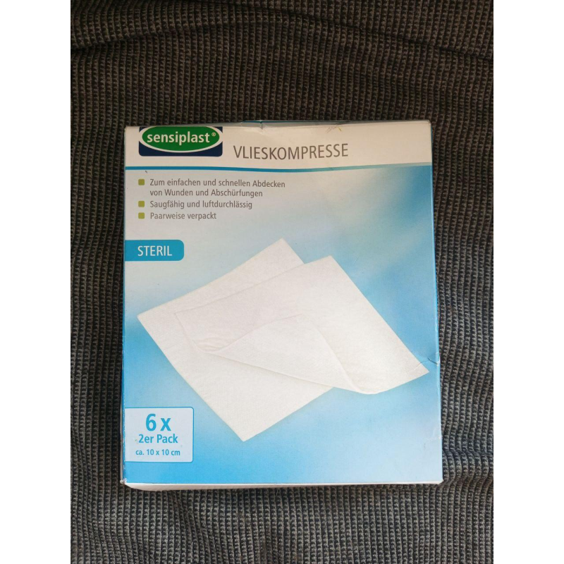 Стерильные компрессы для ран и ссадин Sensiplast 6шт Стерильные компрессы для ран и ссадин Sensiplast 6шт