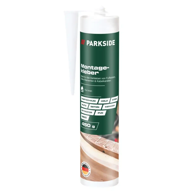 Монтажний клей PARKSIDE®, картридж 450 г, Німеччина Монтажний клей PARKSIDE®, картридж 450 г, Німеччина