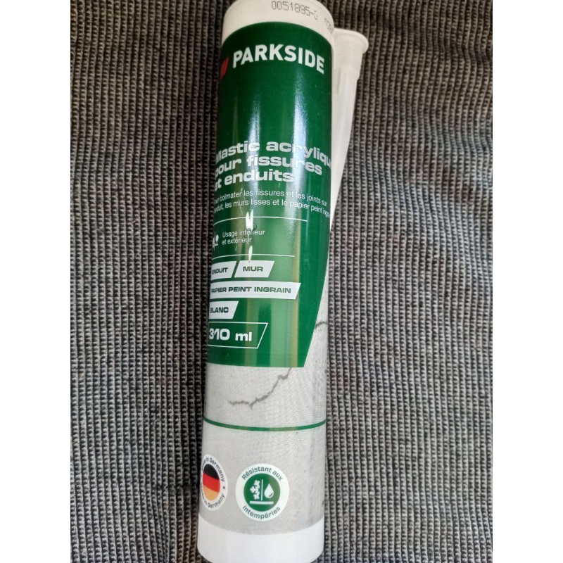 Мастика акрилова біла, картридж 310 мл PARKSIDE®, Німеччина Мастика акрилова біла, картридж 310 мл PARKSIDE®, Німеччина