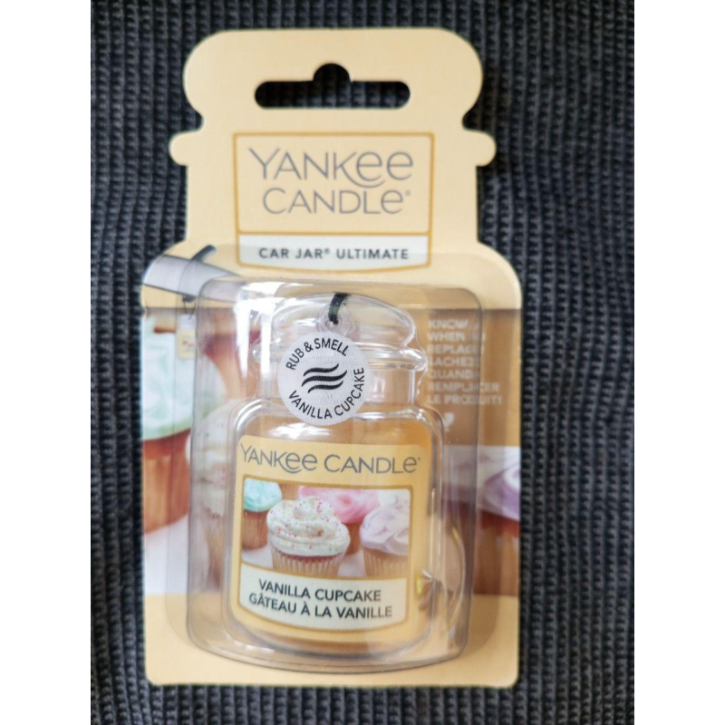 Ароматизатор для автомобіля — Yankee Candle Car Jar Ultimate Vanilla Cupcake Ароматизатор для автомобіля — Yankee Candle Car Jar Ultimate Vanilla Cupcake