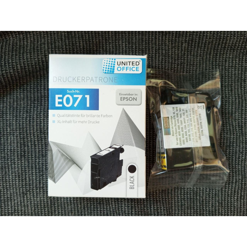 Картридж для принтера EPSON No E071 чорний Картридж для принтера EPSON No E071 чорний
