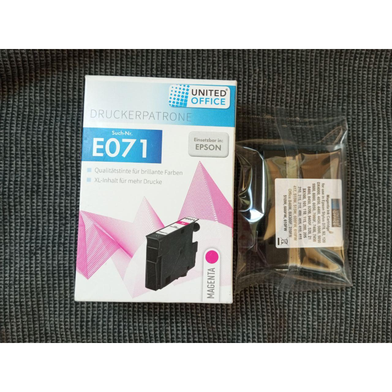 Картридж для принтера EPSON No E071 червоний Картридж для принтера EPSON No E071 червоний