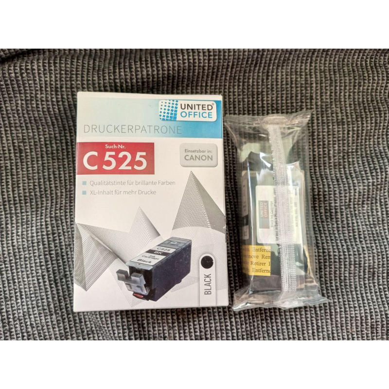 Картридж для принтера EPSON No С525 чорний Картридж для принтера EPSON No С525 чорний