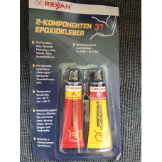 Двокомпонентний епоксидний клей REXXAN 2*15 гр Низькітчина