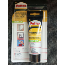Монтажний клей вологостійкий Pattex, прозорий 142 г.
