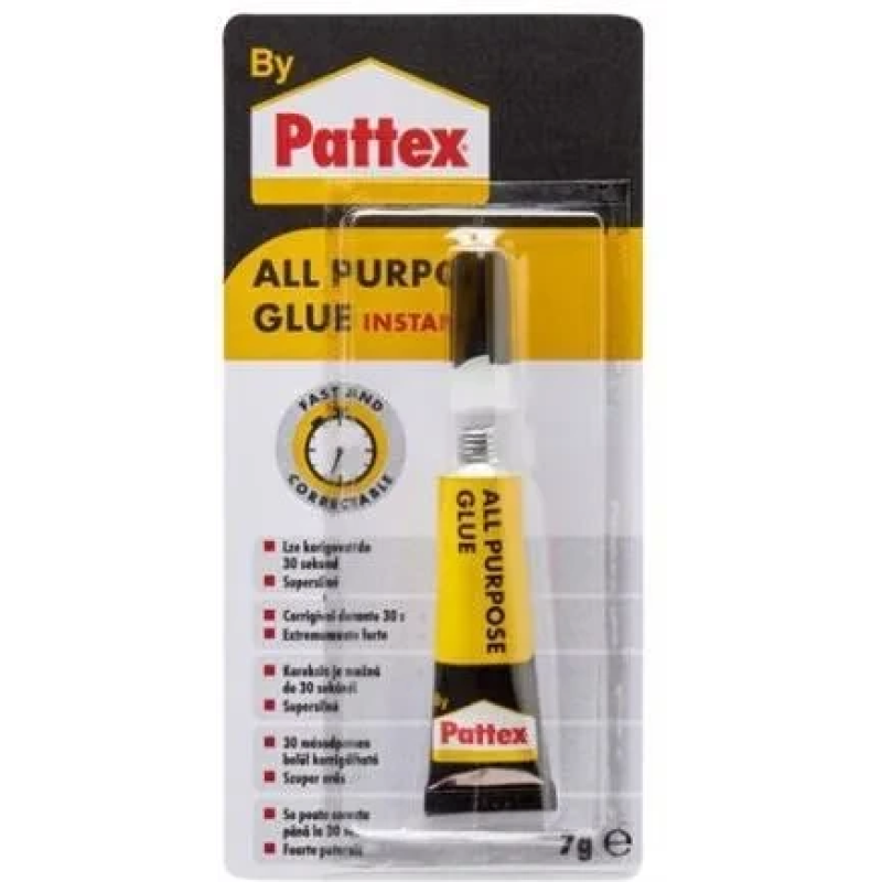 Універсальний клей Pattex Instant 7 г.