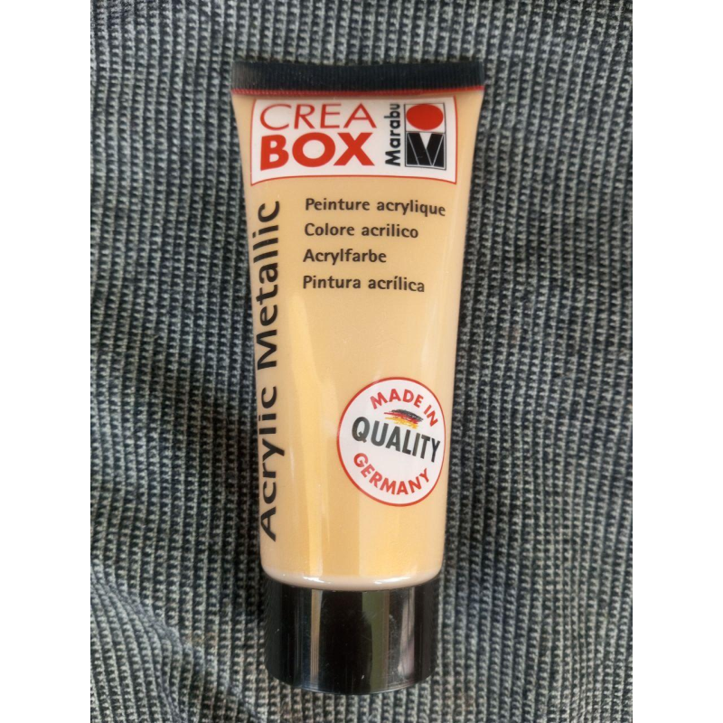 Акрилова фарба 100мл Crea Box Marabu Acrylic Metallic Німетчина Акрилова фарба 100мл Crea Box Marabu Acrylic Metallic Німетчина