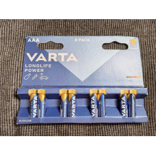 Батарейка LR03 Varta LongLife Power (блистер по 8шт) AAA. Германия