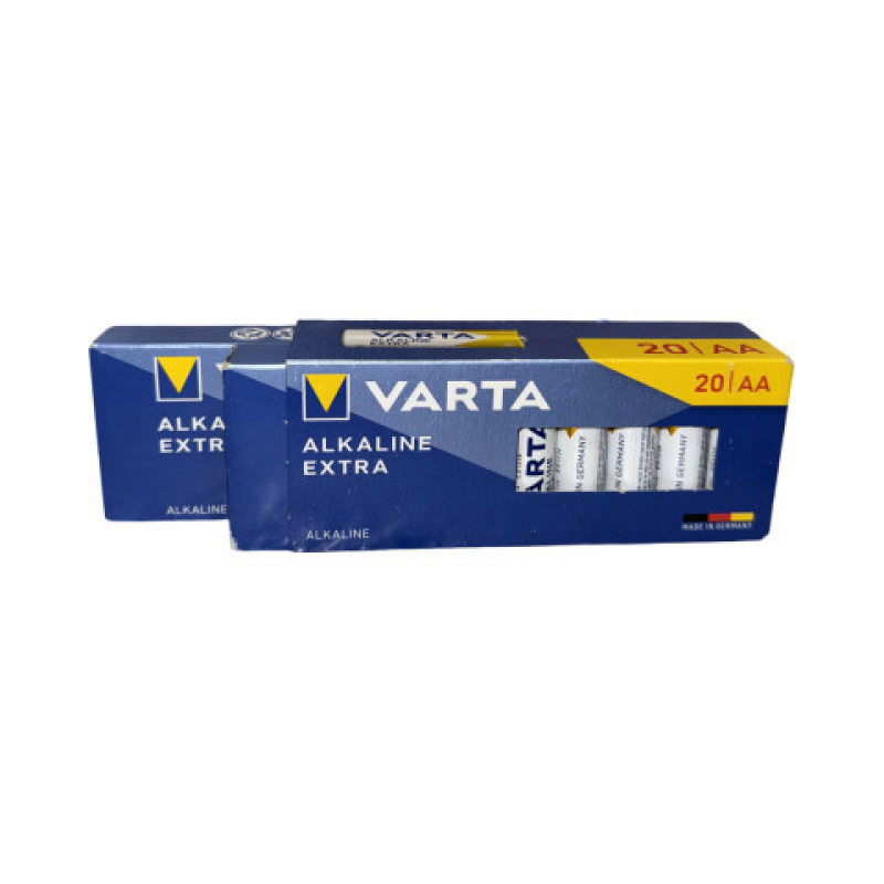 Батарейки алкалиновые VARTA ALKALINE EXTRA АА R6 пальчик уп. 1/20 Германия Батарейки алкалиновые VARTA ALKALINE EXTRA АА R6 пальчик уп. 1/20 Германия