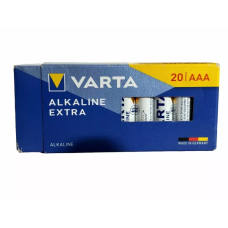 Батарейки алкалінові VARTA ALKALINE EXTRA ААА уп. 1/20 Німеччина