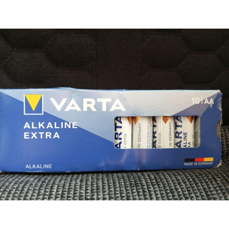 Батарейки алкалінові VARTA ALKALINE EXTRA АА R6 пальчик пак. 1/10 Німеччина Батарейки алкалінові VARTA ALKALINE EXTRA АА R6 пальчик пак. 1/10 Німеччина