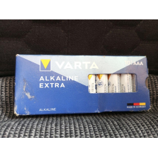 Батарейки алкалінові VARTA ALKALINE EXTRA ААА уп. 1/10 Німеччина