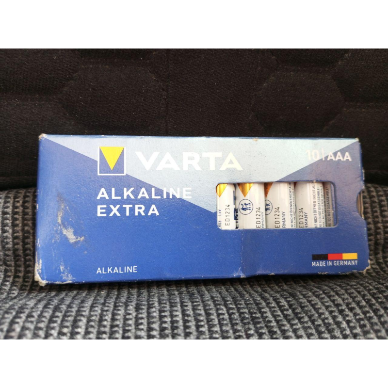 Батарейки алкалінові VARTA ALKALINE EXTRA ААА уп. 1/10 Німеччина Батарейки алкалінові VARTA ALKALINE EXTRA ААА уп. 1/10 Німеччина