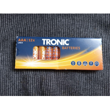 Лужні батарейки Tronic LR3 AAA 1.5V12 шт.