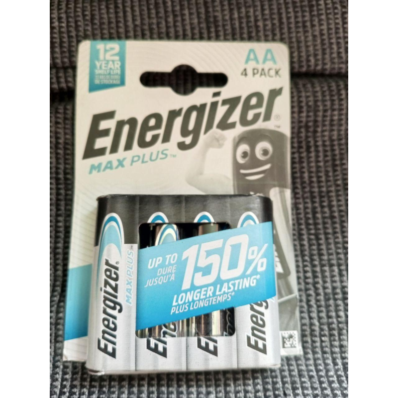 Батарейка Energizer MAX Plus AA (LR6) Alkaline Power 4шт