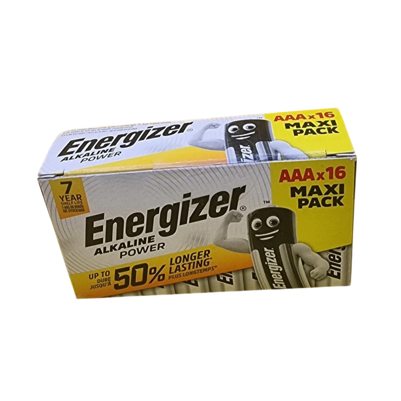 Батарейки Energizer AAA мініпальчики 16 шт. Батарейки Energizer AAA мініпальчики 16 шт.