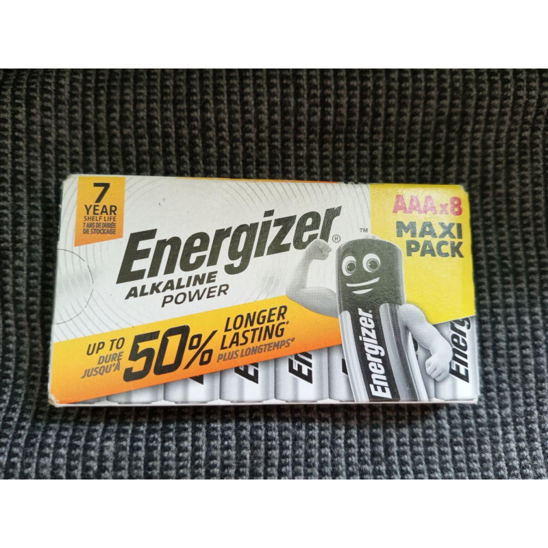 Батарейки Energizer AAA мініпальчики 8 шт. Батарейки Energizer AAA мініпальчики 8 шт.