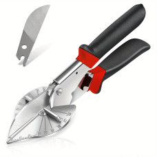 Ножиці Для Пластика, Гуми, Вінілу 225 мм із можливістю регулювання кута нахилу від 45 до 135 г+ніж