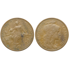 5 сантимів 1914 Франція