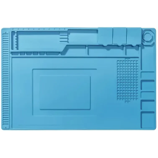 Килимок для паяння Mechanic V51, 450х300мм, силіконовий термостійкий, синій