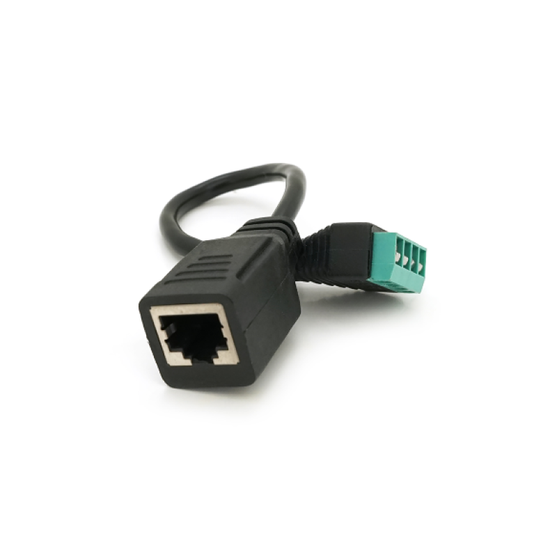 Разъем для подключения RJ-45(F) (4 контакта) с клеммами под кабель Q100