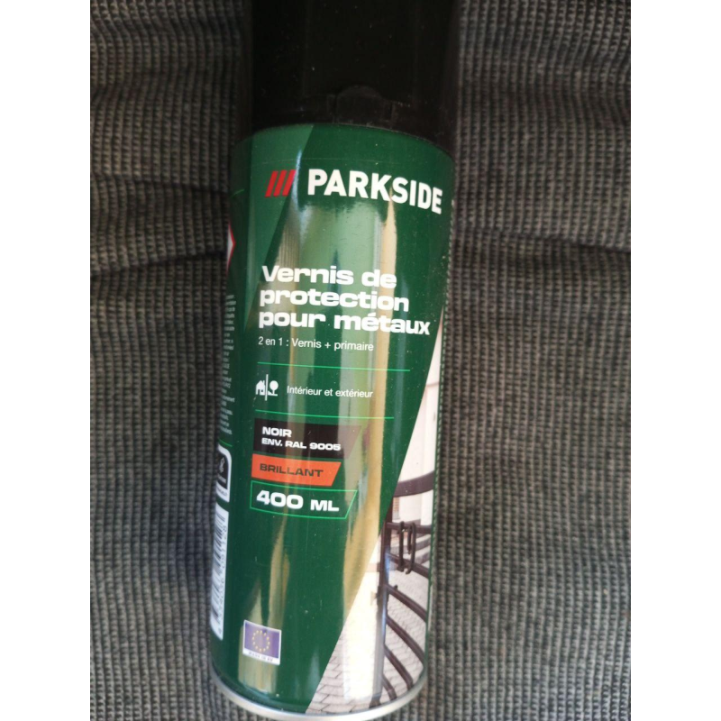 Фарба + ґрунтовка ударостійка Глибокий чорний PARKSIDE® 400 мл Німеччина Фарба + ґрунтовка ударостійка Глибокий чорний PARKSIDE® 400 мл Німеччина