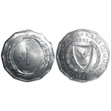 1 миля 1963-71 Республіка Кіпр (Г)