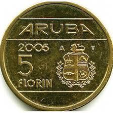 Аруба 5 флорин, 2005